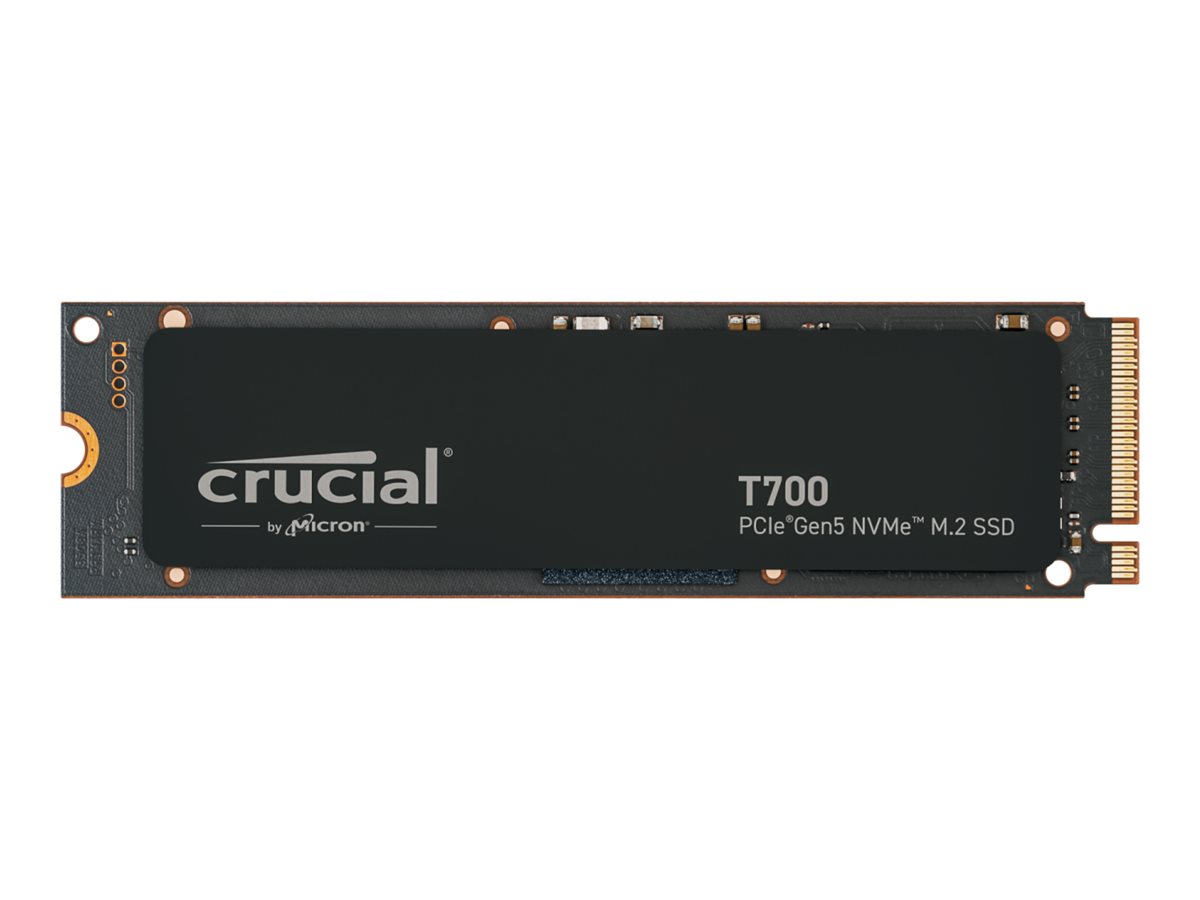 Crucial T700 – SSD – verschlüsselt – 2 TB – intern – M.2 – PCI Express 5.0 (NVMe)