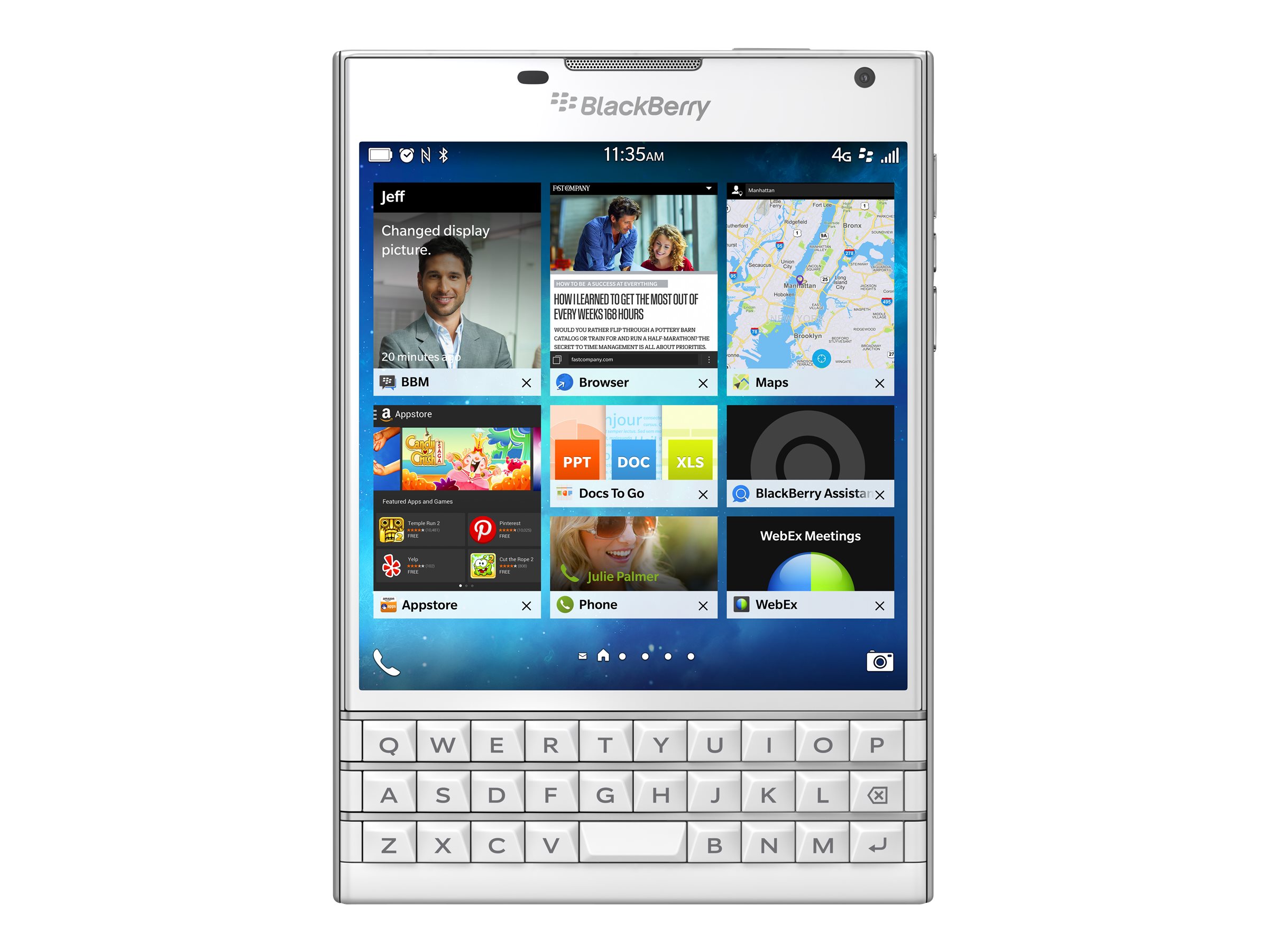 BlackBerry Passport - 4G BlackBerry-Smartphone