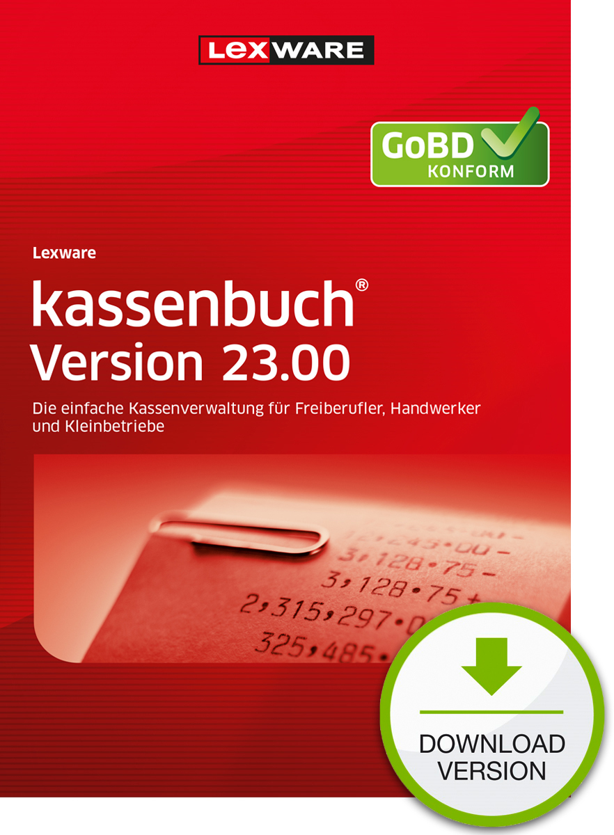 Lexware ESD kassenbuch Version 23.00 2024 365-Tage – Software – Finanzen/Steuer