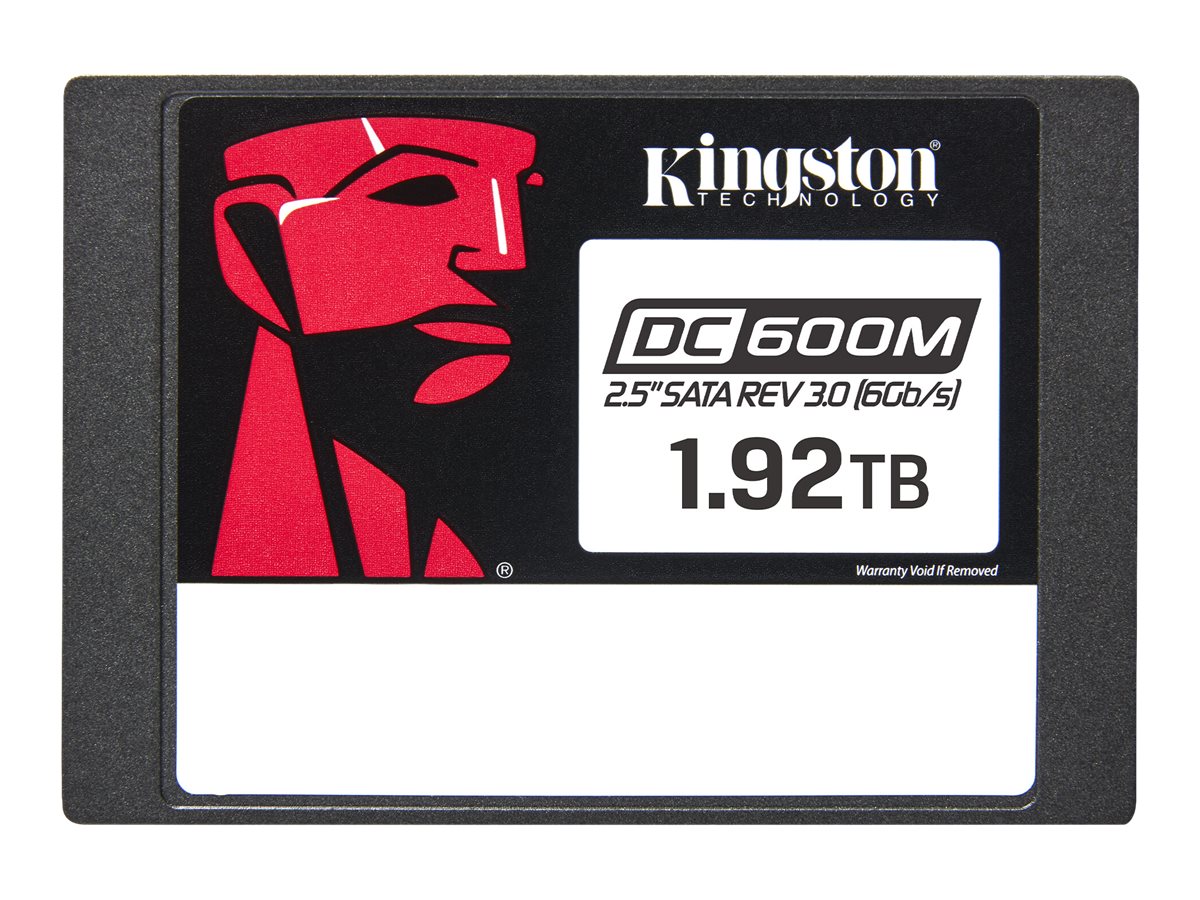 Kingston DC600M – SSD – Mixed Use – verschlüsselt – 1.92 TB – intern – 2.5″ (6.4 cm)