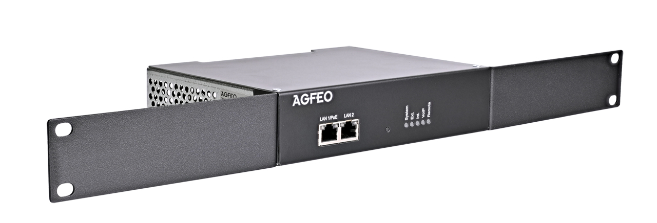 AGFEO ES PURE-IP X IT, 141 mm, 800 g, 40 Benutzer