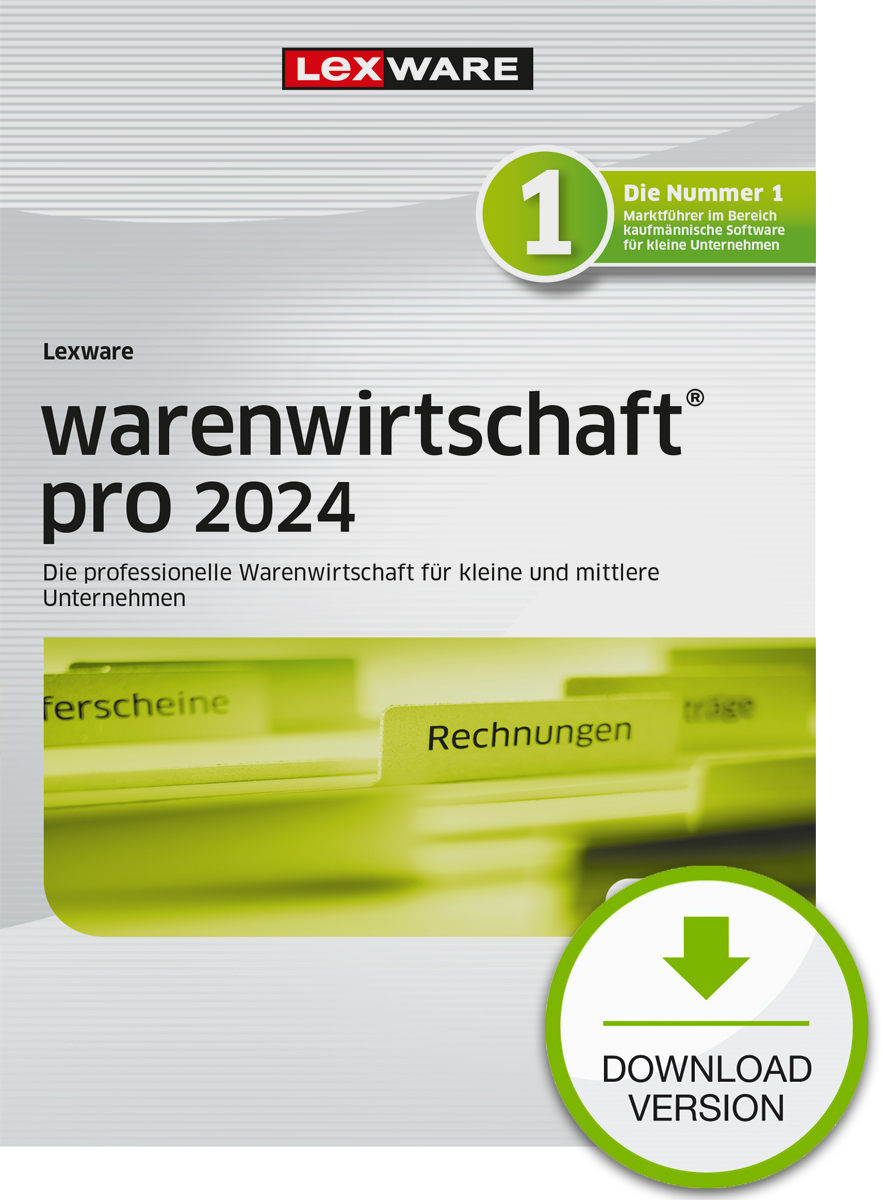 Lexware warenwirtschaft pro 2024 Abo-Laufzeit – Abonnement-Lizenz (1 Jahr)