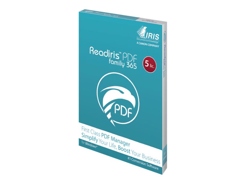 IRIS Readiris PDF Family 365 - (v. 22) - Box-Pack