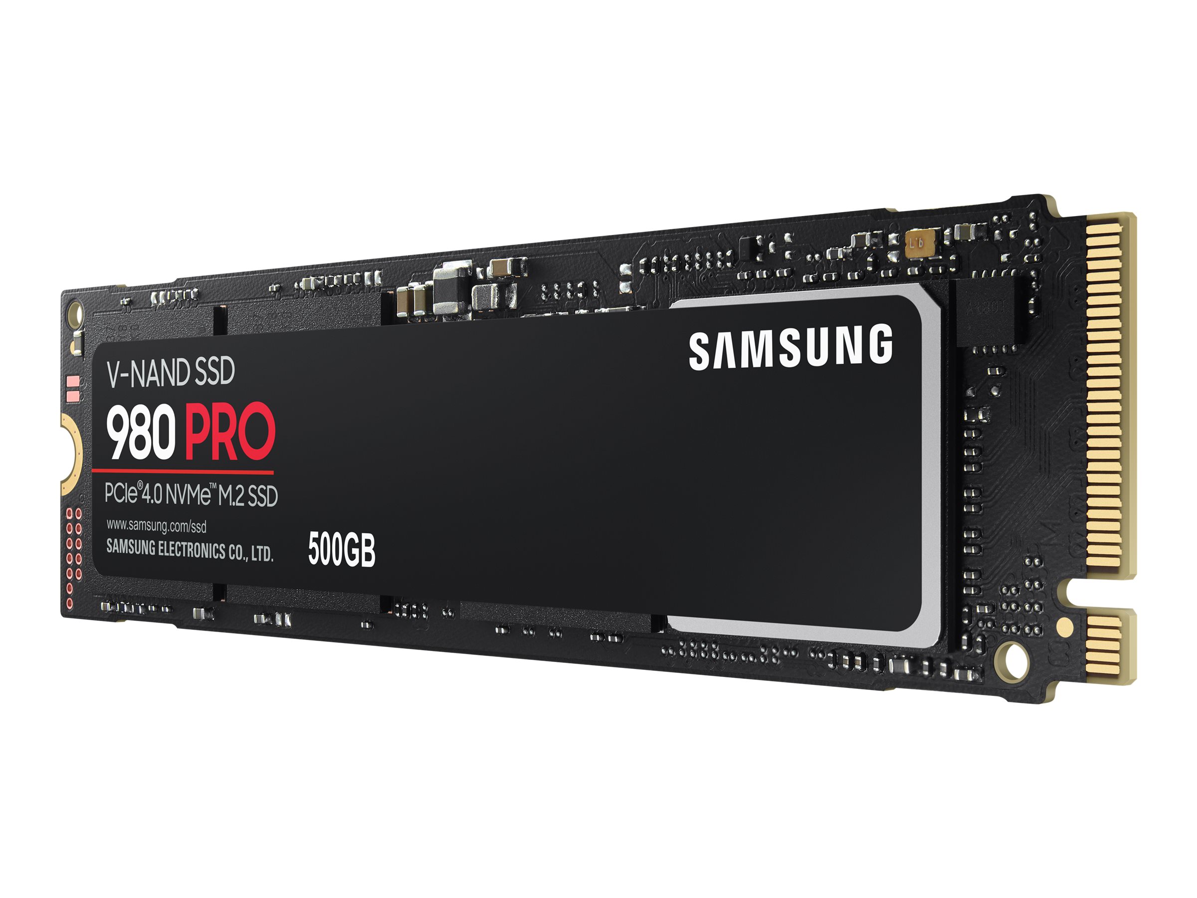 Samsung 980 PRO MZ-V8P500BW - SSD - verschlüsselt - 500 GB - intern - M.2 2280 - PCIe 4.0 x4 (NVMe)