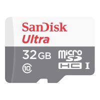 SanDisk Ultra - Flash-Speicherkarte (microSDHC/SD-Adapter inbegriffen)