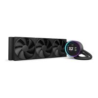 NZXT Kraken Elite 360 - Prozessor-Flüssigkeitskühlsystem - mit LCD-Display - Kühlergröße: 360 mm - (für: LGA1851, LGA1700, LGA1200, LGA115x Socket, AM4, AM5)