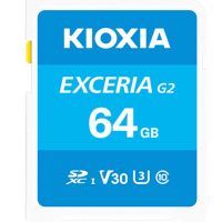 Kioxia LNEX2L064GG4, 64 GB, SDXC, Klasse 10, UHS-I, 100 MB/s, 50 MB/s