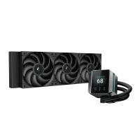 Deepcool MYSTIQUE 360, All-in-One-Flüssigkeitskühler, 12 cm, Schwarz