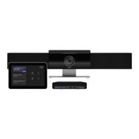 HP Poly Studio Medium Room Bundle - Für Zoom Rooms - Kit für Videokonferenzen (Poly Studio USB-Videoleiste, Poly TC10 Touchcontroller, HP Mini Conferencing PC)