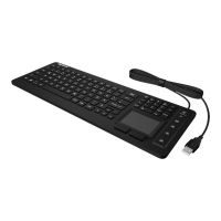 KeySonic KSK-6231INEL - Tastatur - mit Touchpad