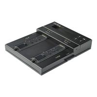 StarTech.com Selbständiger M.2 SATA & M.2 NVMe Duplikator und Löscher - SATA/SSD Festplatten klonen/löschen für M.2 PCIe AHCI/NVMe, M.2 SATA, 2.5/3.5" SATA Laufwerke - HDD cloner, TAA (SM2DUPE11)