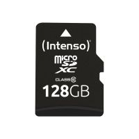 Intenso Flash-Speicherkarte (microSDXC-an-SD-Adapter inbegriffen)