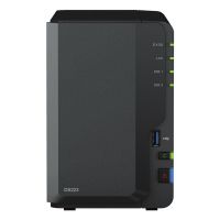 Synology DiskStation DS223, NAS, Mini Tower, Realtek, RTD1619B, 2 GB, DDR4