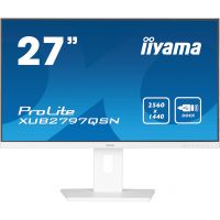 Iiyama G-MASTER XUB2797QSN-W2, 68,6 cm (27"), 2560 x 1440 Pixel, 4K Ultra HD, LED, 1 ms, Weiß