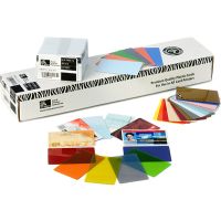 Zebra Polyvinylchlorid (PVC) - 30 mil - weiß - CR-80 Card (85.6 x 54 mm)