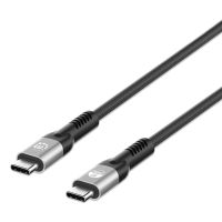 Manhattan 356381, 2 m, USB C, USB C, USB4 Gen 3x2, 40 Gbit/s, Schwarz