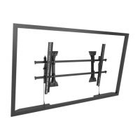 InFocus Chief Fusion X-Large Tilt TV Wall Mount - For Displays 55-100" - Black - Befestigungskit (Kippbare Wandhalterung, 2 Verbindungsklammern)