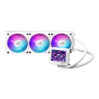 ASUS ROG RYUJIN III - White Edition - Flüssigkühlsystem für CPU im Waterblock-Design - Kühlergröße: 360 mm - (für: AM4, AM5, LGA1851, LGA1700, LGA1200, LGA115x Socket)