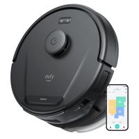 EUFY Clean L60 Hybrid, Beutellos, Schwarz, Rund, 0,35 l, 0,28 l, Ladend