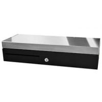 APG Cash Drawer ECD460, Manuelle Kassenlade, Edelstahl, Schwarz, Edelstahl, 460 mm, 170 mm, 100 mm