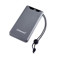 Intenso 7332034, 10000 mAh, Lithium Polymer (LiPo), Power Delivery, Quick Charge 3.0, 20 W, Grau