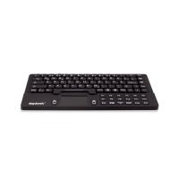 KeySonic KSK-5031IN, Mini, Kabelgebunden, USB, Mechanischer Switch, QWERTY, Schwarz