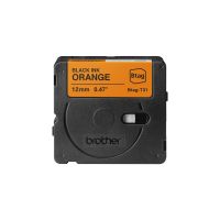 Brother BTAG-T31 - Schwarz auf Orange - Rolle (1,2 cm x 4 m)