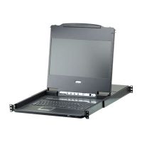 ATEN CL6708MW - KVM-Konsole mit KVM-Switch - 8 Anschlüsse - USB - Deutsch - 43.9 cm (17.3")