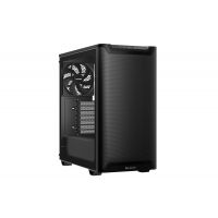 Be Quiet! PURE BASE 501 Airflow Window Black, Midi Tower, PC, Schwarz, ATX, micro ATX, Mini-ITX, Acrylnitril-Butadien-Styrol (ABS), Stahl, Gehärtetes Glas, 17,8 cm