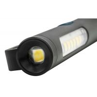 Ansmann PL130B, Taschenlampe, Schwarz, Acrylnitril-Butadien-Styrol (ABS), Kunststoff, Tasten, IP20, SMD LED