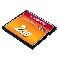 Transcend Flash-Speicherkarte - 2 GB - 133x