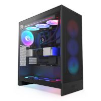 NZXT H series H7 Flow RGB - Mid tower - E-ATX - Seitenteil mit Fenster (gehärtetes Glas)