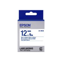 Epson LabelWorks LK-4WLN - Blau auf weiß - Rolle (1,2 cm x 9 m)