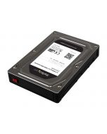 StarTech.com 2,5 auf 3,5 Aluminium SATA Festplattengehäuse für HDD/SSD bis 12,5mm - 6,4cm auf 8,9cm (2,5/3,5 Zoll)