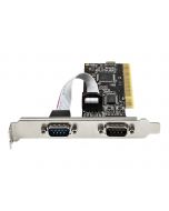 StarTech.com RS232 PCI Karte - PCI auf 2 Serielle Port-Karte - PCI 2-Port DB9 Serielle Controller-Karte RS232 - Schnittstellenkarte - PCI Expansion - Erweiterungskarte für Desktops (PCI2S1P2)