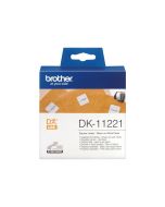 Brother DK-11221 - Schwarz auf Weiß - 23 x 23 mm 1000 Etikett(en) Etiketten