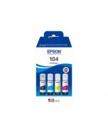 Epson EcoTank 104 - 4er-Pack - Schwarz, Gelb, Cyan, Magenta