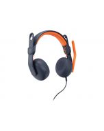 Logitech Zone Learn Wired On-Ear Headset for Learners, 3.5mm AUX