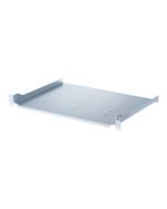 Intellinet 19" Cantilever Shelf, 2U, Fixed, Depth 350mm, Max 15kg, Grey, Three Year Warranty - Rack - Regal - Grau, RAL 7035 - 2U - 48.3 cm (19")