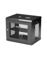 StarTech.com RK9WALM Serverschrank (9HE, zur Wandmontage, mit Scharnier, 38cm tief, Netzwerkschrank)