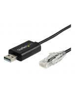 StarTech.com 1,8 m Cisco Console Cable USB to RJ45- Rollover Kabel - Windows, Mac und Linux - St/St (ICUSBROLLOVR)