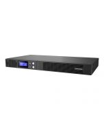 BlueWalker PowerWalker VI 500 R1U - USV (Rack - einbaufähig) - AC 165-290 V - 300 Watt - 500 VA - 7 Ah - RS-232, USB - Ausgangsanschlüsse: 4 - 1U - 48.3 cm (19")