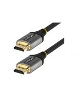 StarTech.com 16ft (5m) Premium Certified HDMI 2.0 Cable - High-Speed Ultra HD 4K 60Hz HDMI Cable with Ethernet - HDR10, ARC - UHD HDMI Video Cord - For UHD Monitors, TVs, Displays - M/M - Premium Highspeed - HDMI-Kabel mit Ethernet - HDMI männlich zu HDMI