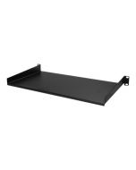 StarTech.com Server Rack Fachboden 1 HE - 25 cm Tief - Stahl - Rack - Regal - Schwarz - 1U - 25.4 cm (10")