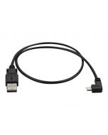 StarTech.com Micro USB Lade- und Sync-Kabel St/St - Rechts gewinkelt Micro-USB - 0,5m - USB-Kabel - Micro-USB Typ B (M)