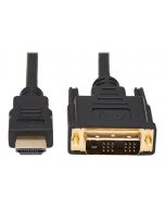 Eaton Tripp Lite Series HDMI to DVI Adapter Cable (HDMI to DVI-D M/M)