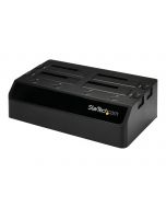 StarTech.com 4-Bay USB 3.0 to SATA Hard Drive Docking Station, USB Hard Drive Dock, External 2.53.5 SATA III (6Gbps)