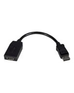 StarTech.com DisplayPort auf HDMI Video Adapter / Konverter - DP zu HDMI mit bis zu 1920x1200 - DP / HDMI Länge 24cm (Stecker/Buchse)