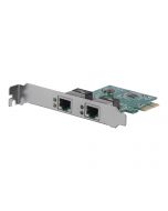 StarTech.com Dual Port Gigabit PCI Express Server Network Adapter Card - 1 Gbps PCIe NIC - Dual Port Server Adapter - 2 Port Ethernet Card (ST1000SPEXD4)