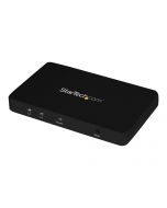 StarTech.com 2 Port HDMI 4k Video Splitter - 1x2 HDMI Verteiler mit Aluminiumgehäuse